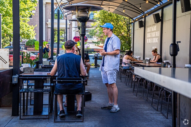 Crafted Tap House and Kitchen serves scratch-made bar food and has over 60 beers on tap.