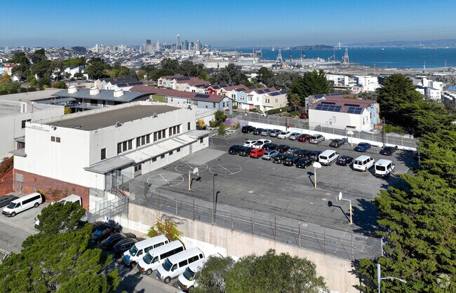 KIPP San Francisco College Preparatory has wonderful views of the city.