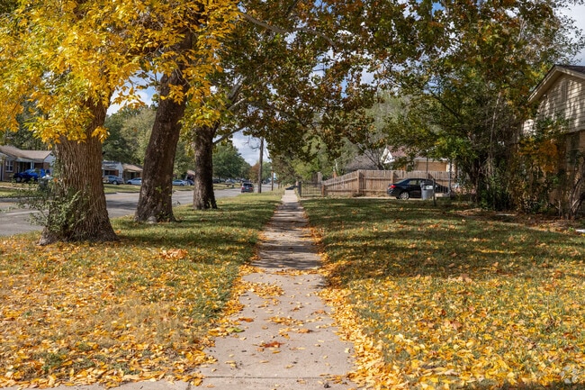 Fabrique features paved trails for walking and biking.