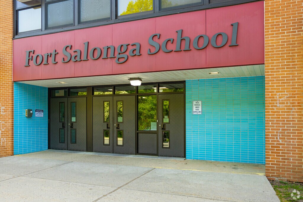 This is the Entrance to Fort Salonga Elementary School