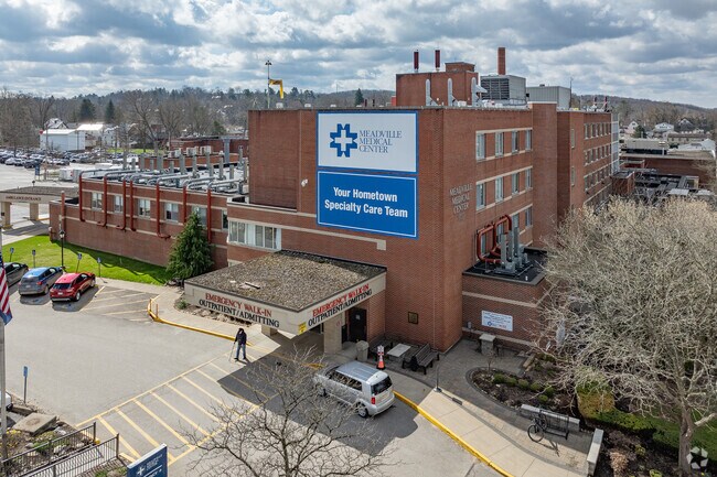 Meadville Medical Center provides top-notch healthcare for the surrounding communities.