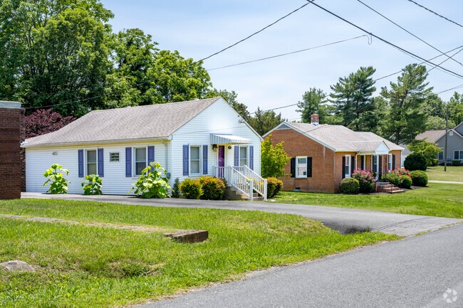 Smaller homes like ranches, bungalows and ramblers line the quaint streets of Dillwyn.
