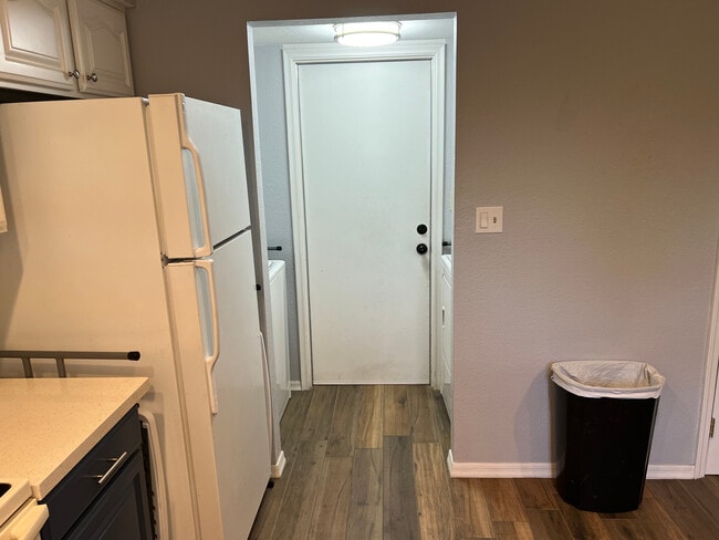 Door to garage