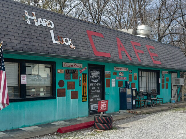Hard Luck Cafe in Gravette is known for its mouth-watering onion rings.