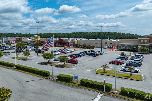 Piney Green shoppers head to the Jacksonville Mall for their shopping needs.