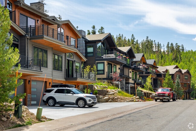 A handful of duplexes can be found in the hills of Silverthorne.