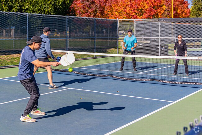 Enjoy some pickleball at Rainier Vista Community Park in the Horizons neighborhood.