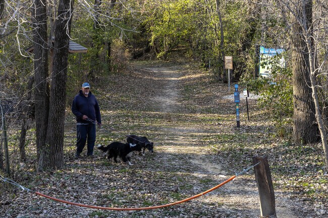 Van Peenen Park features rugged trails and scenic overlooks near Decorah.