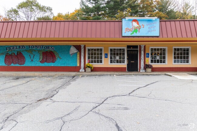 Ruffina's is a local favorite offering Italian dishes, desserts, and cocktails in Old Stage.