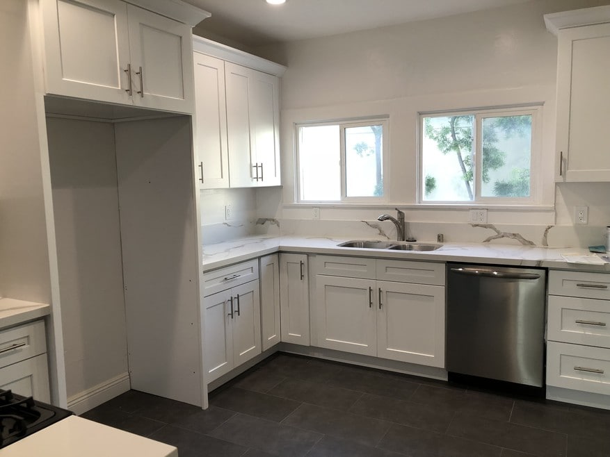 New kitchen cabinets and countertops
