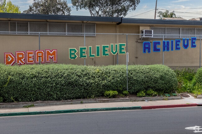 Dream, Believe, Achieve at Baker Elementary School located in Mountain View.