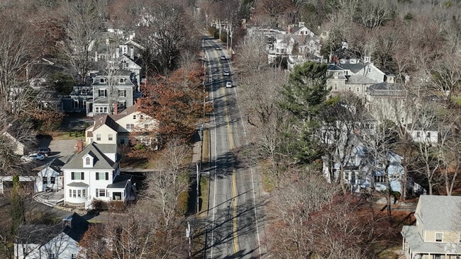 Iconic homes line Summer Street in Kennebunk.