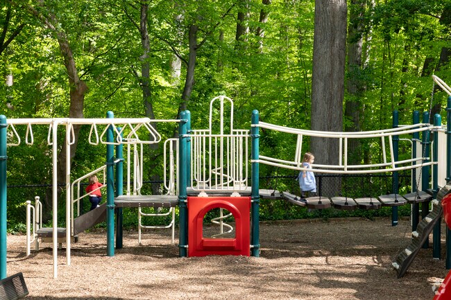 Children love the playgrounds found in the Cabin John neighborhood.