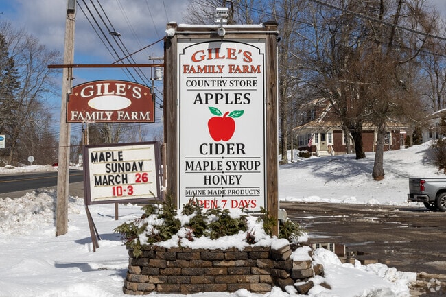 Gile's Family Farm Country Store is a local favorite near Waterboro.