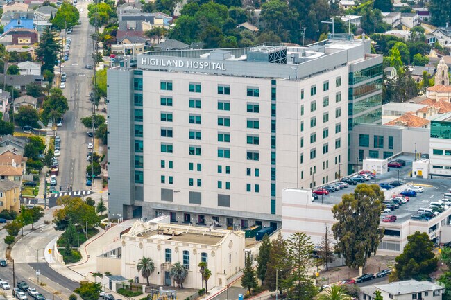 Tuxedo, Oakland home of Highland Hospital.