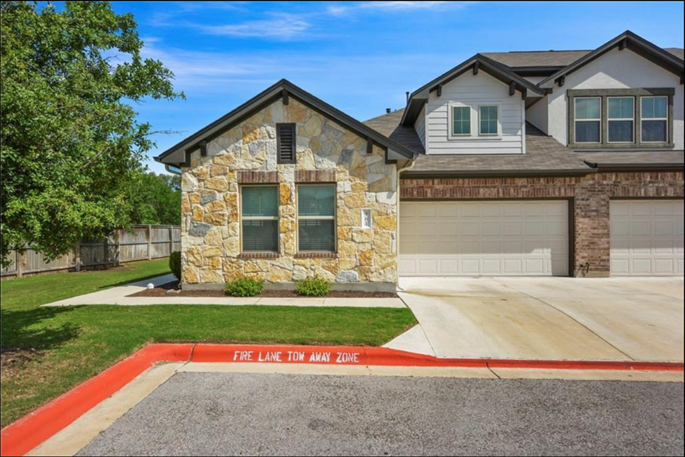 Corner Lot with 2 car garage and front yard