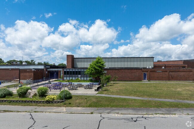 Bourne High School was given an A- in the teacher's department from Niche.