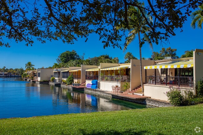 Miami Lakes is popular for its lakeside homes, many featuring private docks.