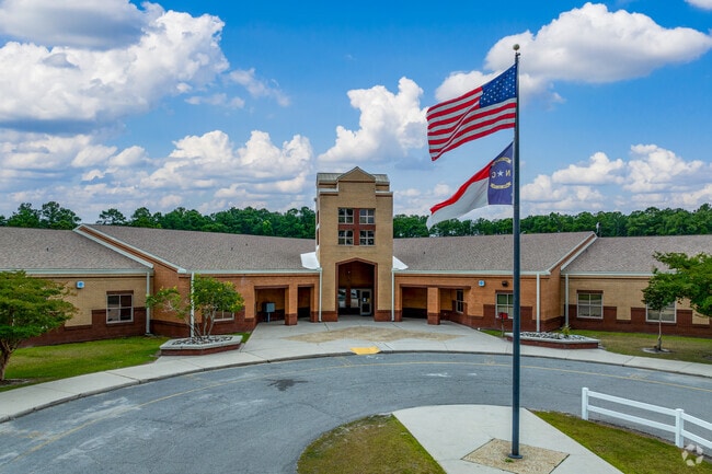 Hunters Creek Middle School serves almost 1000 students.