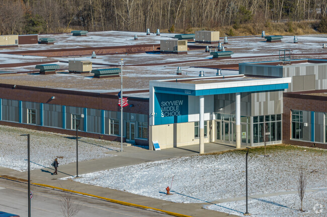 Skyview Middle School is part of district 622 serving seven communities in the Twin Cities.