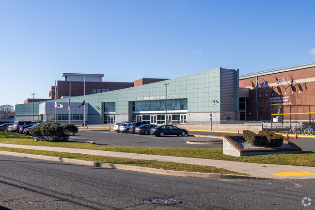 Long Branch High School has just under 1500 students.