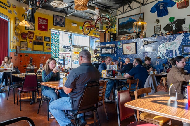 The Squeeze In near Kings Row is one of Reno's most popular brunch spots.