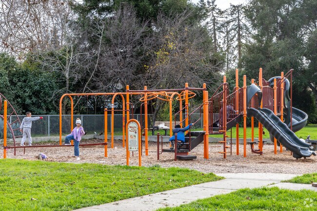 Kids are having fun at Eden Greenway on Soto Road Playground in Jackson Triangle.