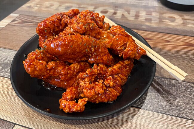 Get your fix of spicy food at Choong Man Chicken a short drive from Bull Run-Fairfax.