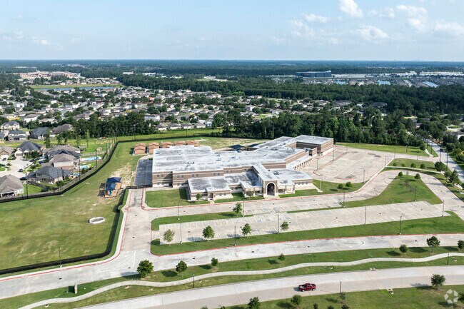Bradley Elementary School is located in the Legends Ranch neighborhood in Spring, Texas.