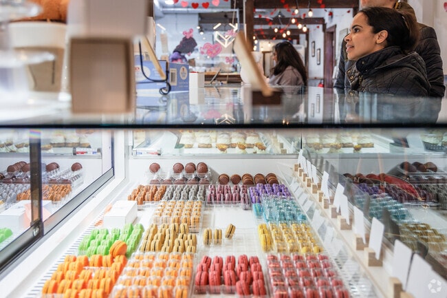 For a sweet treat, visit Le Carré Cafe and Patisserie for fresh macarons.