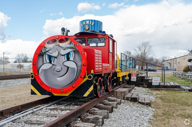 The rail system is a major part of the history of La Grange and is reflected throughout the town.