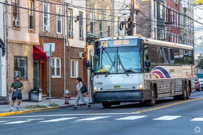 NJ Transit connects The Heights residents to seamless transportation options.