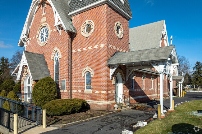 Part of the original building and church at Scotch Plains' Baptist Christian Day School.