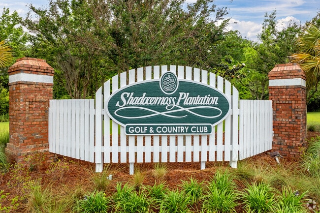 The Shadowmoss is a popular neighborhood in West Ashley with a golf course and country club.