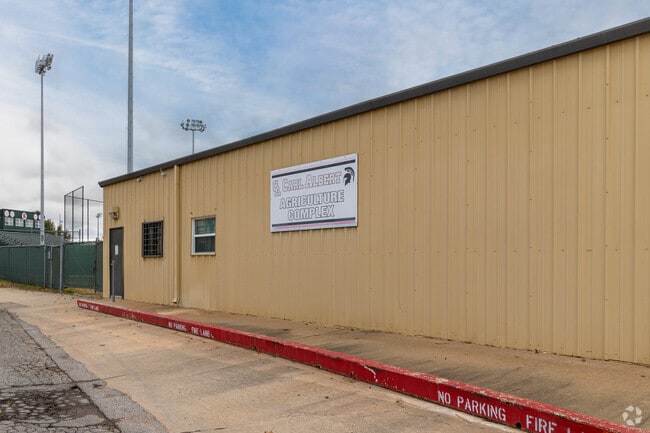 Carl Albert High School is expanding and has an agricultural portion of the school.