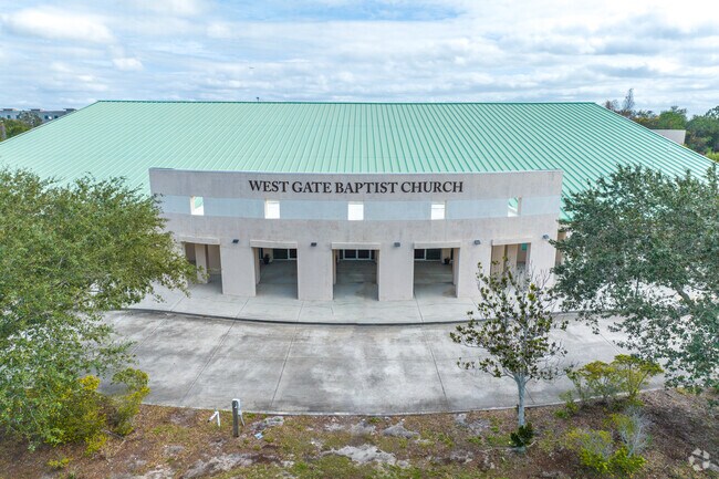 West Gate Christian School is connect to the church.