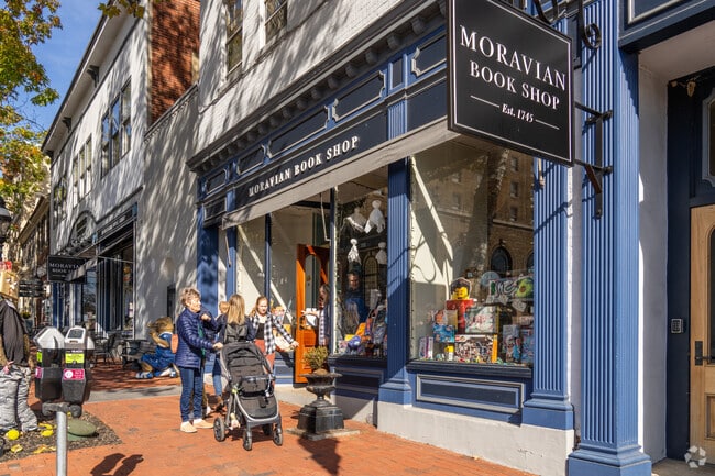 The Moravian Book Shop in Bethlehem is America's oldest bookstore.