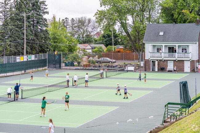 Longview Tennis Club is open to the public in Chester Park.