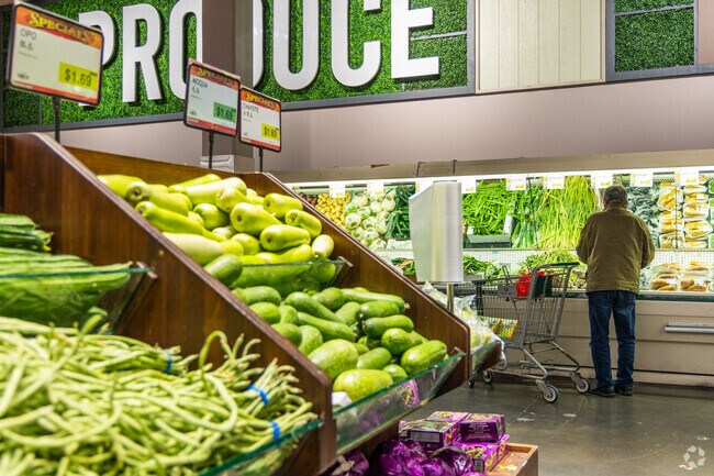 Gateway is close to Ranch 99, a large Asian grocery store with diverse products.