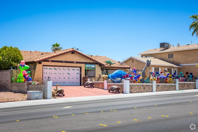 The Dinosaur House is a Henderson unique staple where kids can enjoy all things prehistoric.