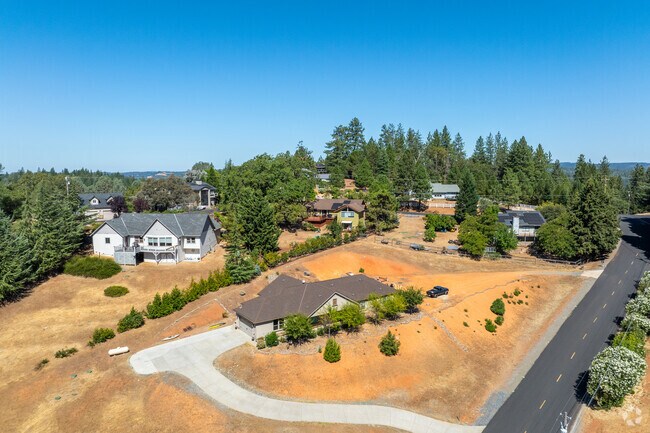 Homes in Auburn Lake Trails offer privacy on wooded lots.