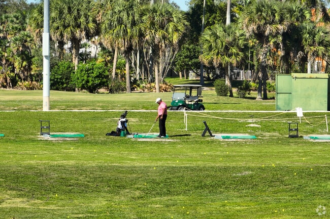 The Country Club of Miami is only a short drive from Palm Springs North neighborhood.