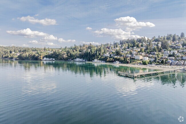 Dash Point Park & Pier offers a quiet place for residents of Twin Lakes WA.