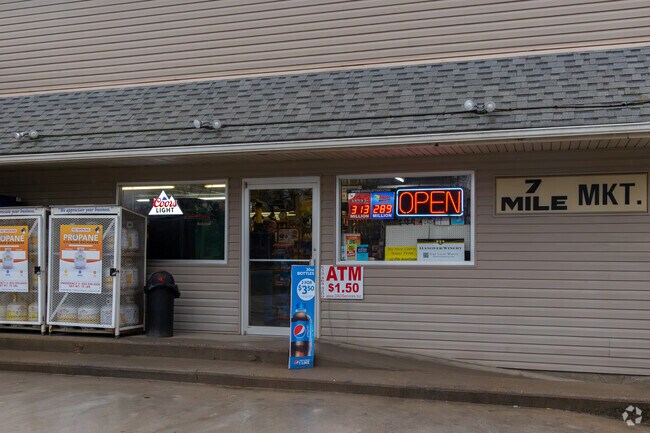 The Seven Mile Market is the local market for Wayne residents to get their groceries.