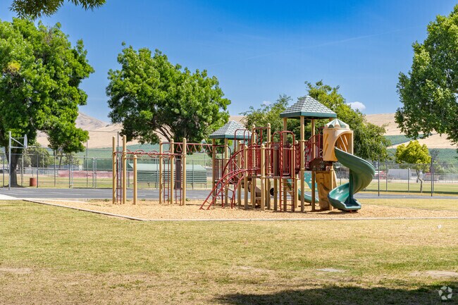 Kennedy Elementary School provides a clean and safe area for students to play and relax.