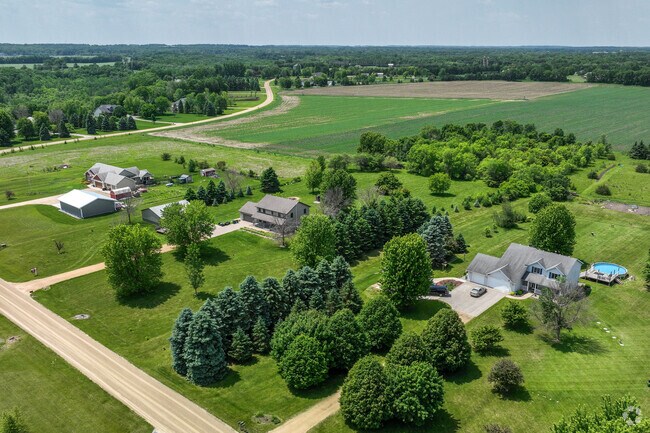 Homes in Ravenna offer spacious lots with plenty of privacy.