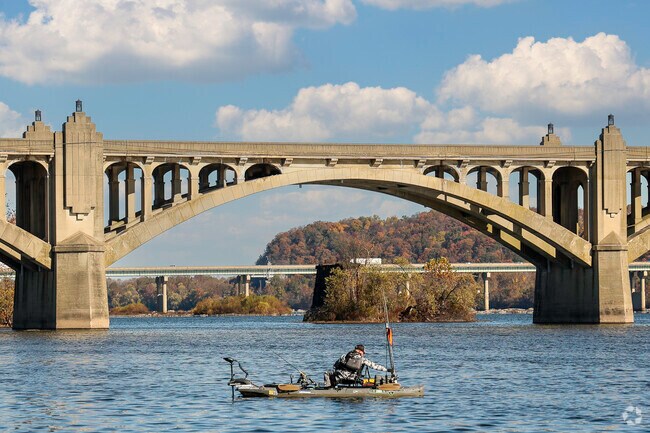 Fishing is a popular activity on the Susquehanna River.