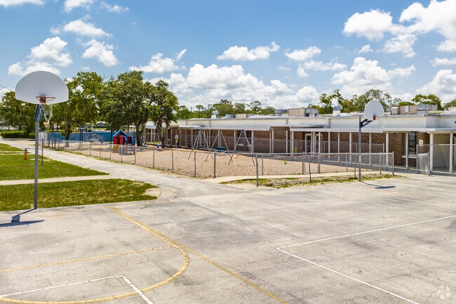 There are plenty of play ares at Westside Elementary.