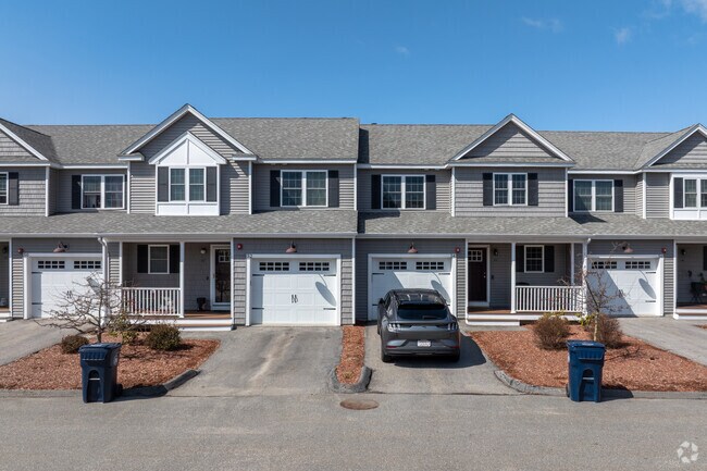 Townhomes are one of many styles of architecture you will find in French Hill