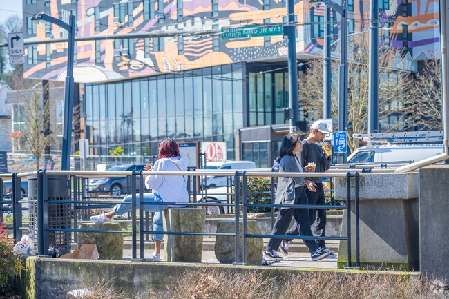 Martin Luther King way is centrally located in South Beacon Hill.